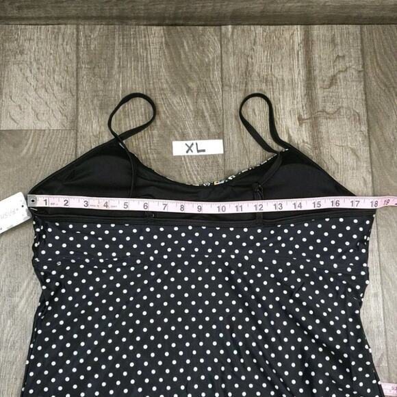 Sociala Polka Dot Tankini Swimsuit Size XL - Picture 8 of 12